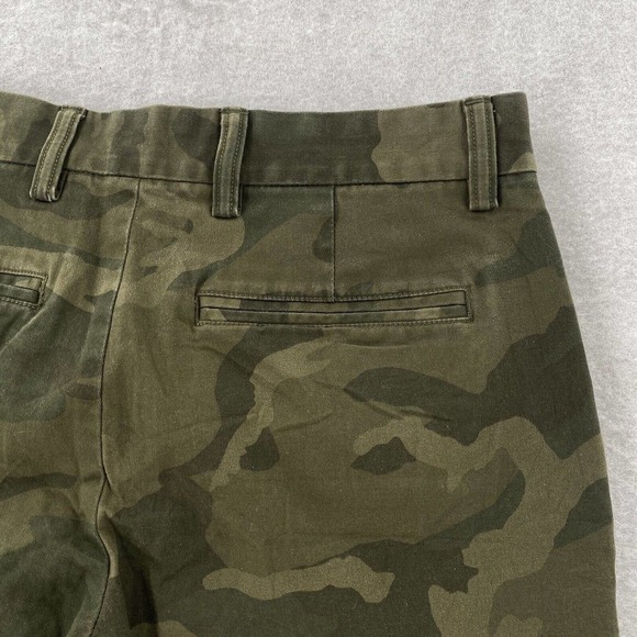 Old Navy Pants Mens 29X30 Green Camouflage Print Ultimate Slim Straight Leg Camo - Picture 10 of 15